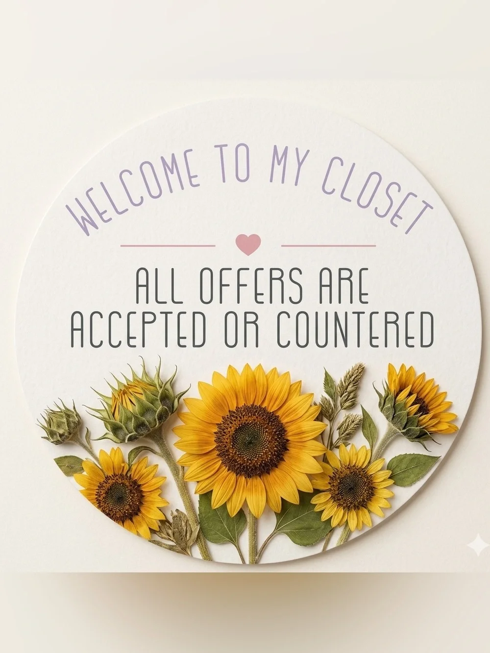🌻 WELCOME TO MY CLOSET! 🌻